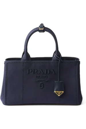 Prada Große Canvas-Handtasche
