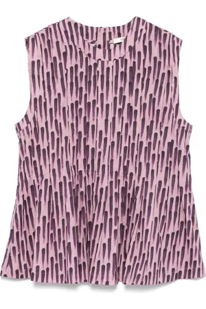 ODEEH Bluse mit grafischem Print