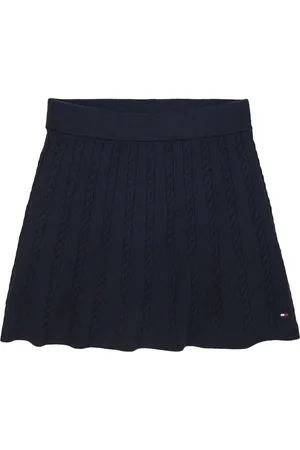 Tommy Hilfiger Rock mit Zopfmuster