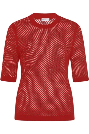 ROSETTA GETTY Top aus Mesh