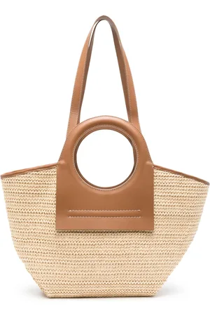 Hereu Cala S Handtasche aus Bast