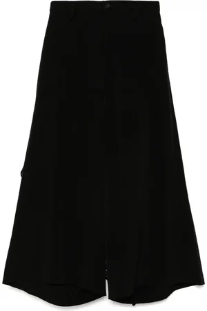 YOHJI YAMAMOTO Drapierte De Chine Hose hinten