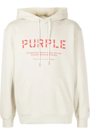 Purple Brand Hoodie mit Logo-Print