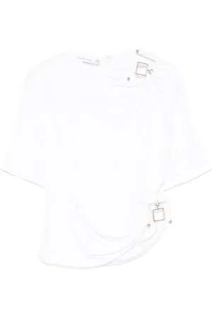 CHRISTOPHER ESBER Cropped-Top mit Quarzverzierung
