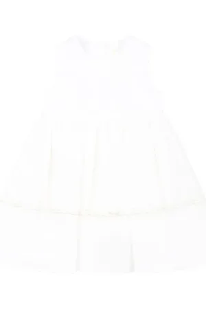 Simonetta Kleid mit Logo-Stickerei