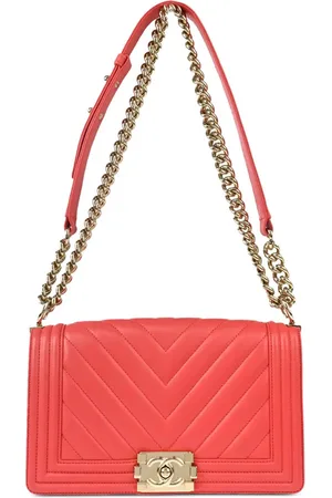 CHANEL 2019 mittelgroße Boy Schultertasche