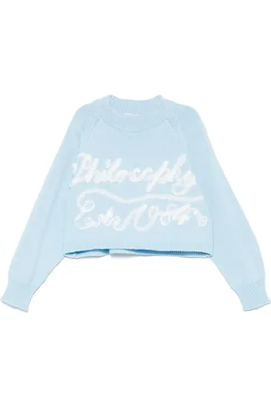 PHILOSOPHY DI LORENZO SERAFINI Sweatshirt mit Logo-Applikation