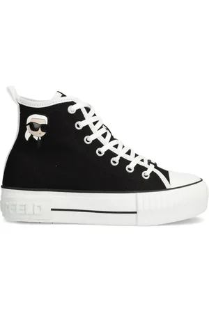Karl Lagerfeld Sneakers mit Logo-Patch