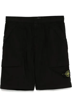 Stone Island Shorts mit Kompass-Patch