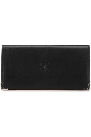Cartier 20th Century längliches Must de Portemonnaie aus Leder