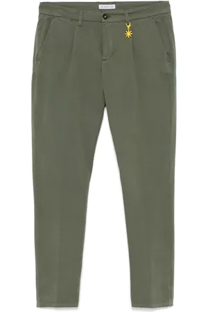 Manuel Ritz Hose mit Faltendetail