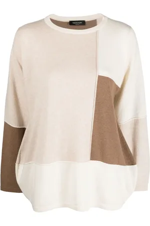 Fabiana Filippi Pullover mit Kontrasteinsätzen