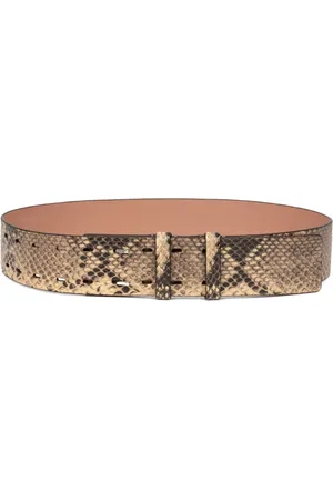 DRIES VAN NOTEN Gürtel aus Schlangenleder