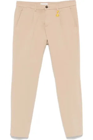 Manuel Ritz Hose mit Faltendetail