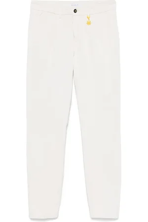 Manuel Ritz Hose mit Faltendetail