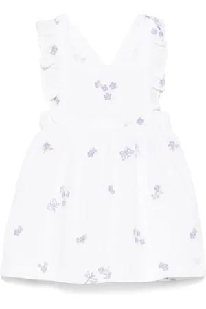 Tartine Et Chocolat Kleid mit Blumenstickerei
