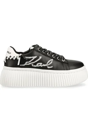 Karl Lagerfeld Sneakers mit Logo-Stickerei