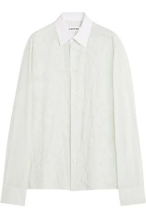 Lanvin Hemd mit Blumen-Patch