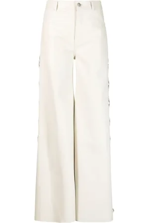 Chloé Lederhose mit Schnürung