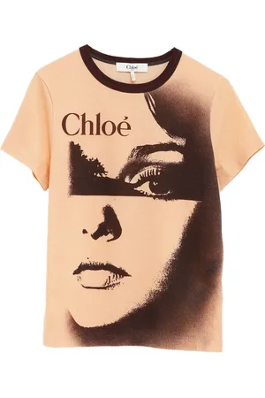 Chloé T-Shirt mit grafischem Print