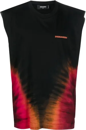 Dsquared2 Trägershirt mit Batikmuster