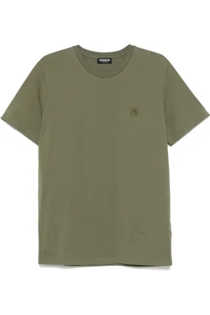 Dondup T-Shirt mit Logo-Patch