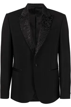 VERSACE Barocco Silhouette Sakko mit Strassverzierung