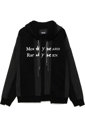 MOSTLY HEARD RARELY SEEN Spliced Luxury Mock Hoodie