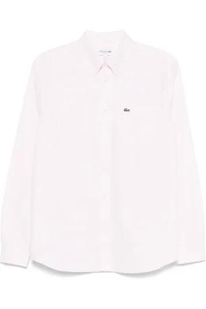 Lacoste Hemd mit Logo-Applikation