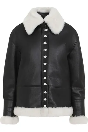 Loewe Lederjacke mit Shearling