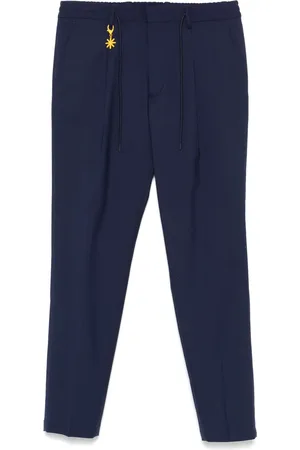 Manuel Ritz Hose mit Faltendetail