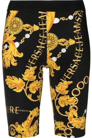 VERSACE Radlerhose mit Print