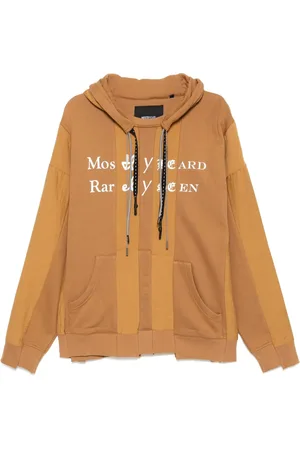 MOSTLY HEARD RARELY SEEN Spliced Luxury Mock Hoodie