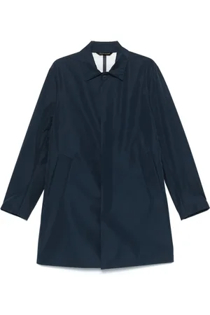 Manuel Ritz Trenchcoat mit gummiertem Logo