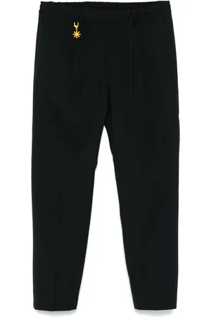 Manuel Ritz Hose mit Faltendetail