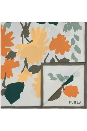 Furla Bedrucktes Halstuch aus Seide