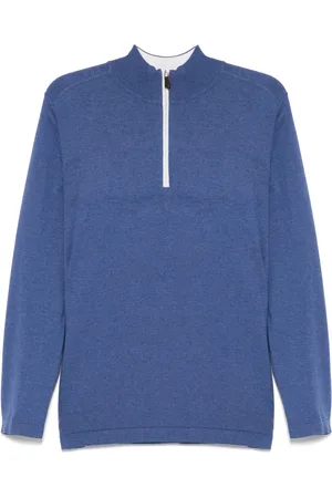 N.PEAL Salcombe Half Zip Pullover
