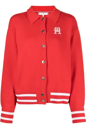 Tommy Hilfiger Gerippter Cardigan mit Logo