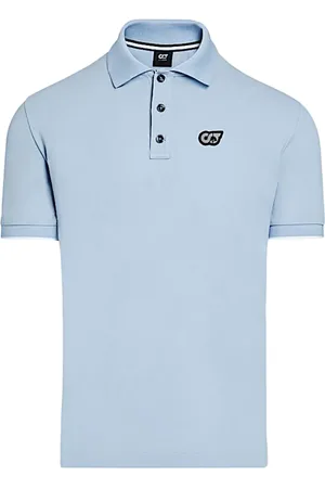 AlphaTauri Poloshirt mit Logo-Print