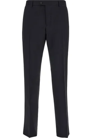Salvatore Ferragamo Halbhohe Straight-Leg-Hose