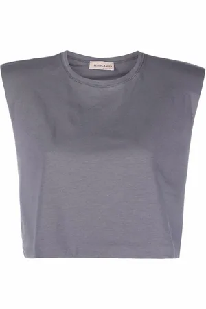 BLANCA Ärmelloses Cropped-Top