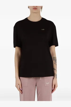 EA7 T-Shirt mit rundem Ausschnitt