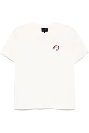 AGNÈS B. T-Shirt mit Dino-Patch