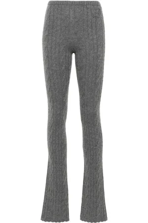 BLUMARINE Gerade Hose mit Zopfmuster