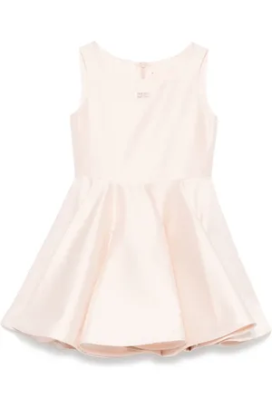 Elisabetta Franchi Kleid mit Kristall-Logo