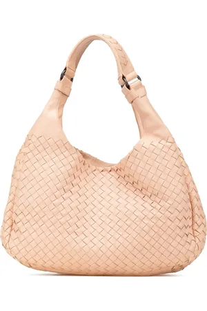 Bottega Veneta 2012-2024 mittelgroße Intrecciato Campana Handtasche aus Nappaleder