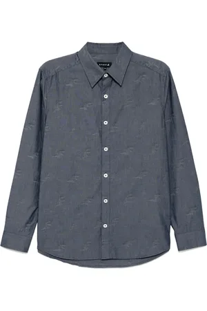 AGNÈS B. Hemd aus AOP-Jacquard