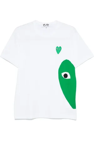 Comme des Garçons T-Shirt mit Herz-Patch