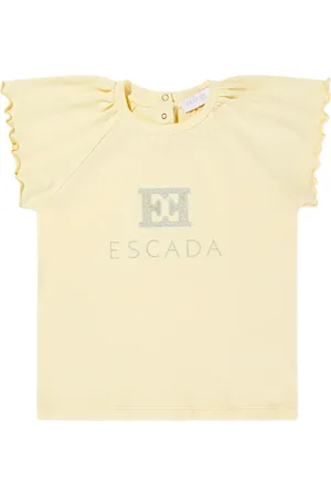 Escada T-Shirt mit Logo-Stickerei
