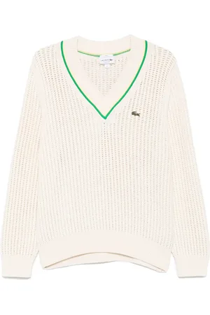 Lacoste Pullover mit Logo-Patch